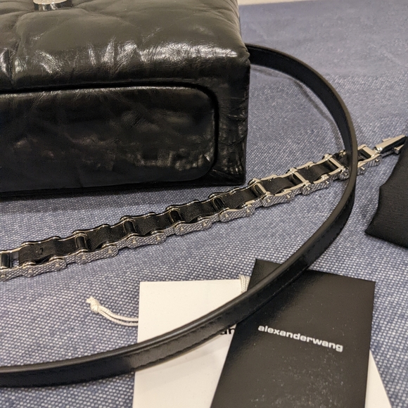 Alexander Wang Mini Puffy Bag with Bike Chain Handle - Picture 8 of 12